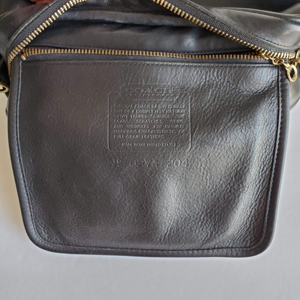 EUC Vintage Coach Gallery Bag (#4028) in Black – Lightweights Collection - Picture 12 of 14